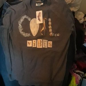 jessica simpson grey soft sweater